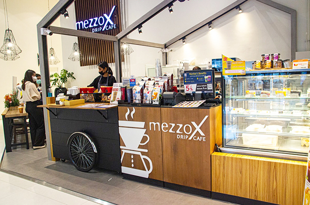 กาแฟ ดริป เมซโซ่เอ็กซ์ (MezzoX Drip Cafe) 100,000 บาท