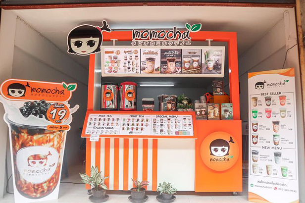 โมโม่ฉะ ชานมไข่มุกไต้หวัน (Momo Cha ) 39,000 บาท